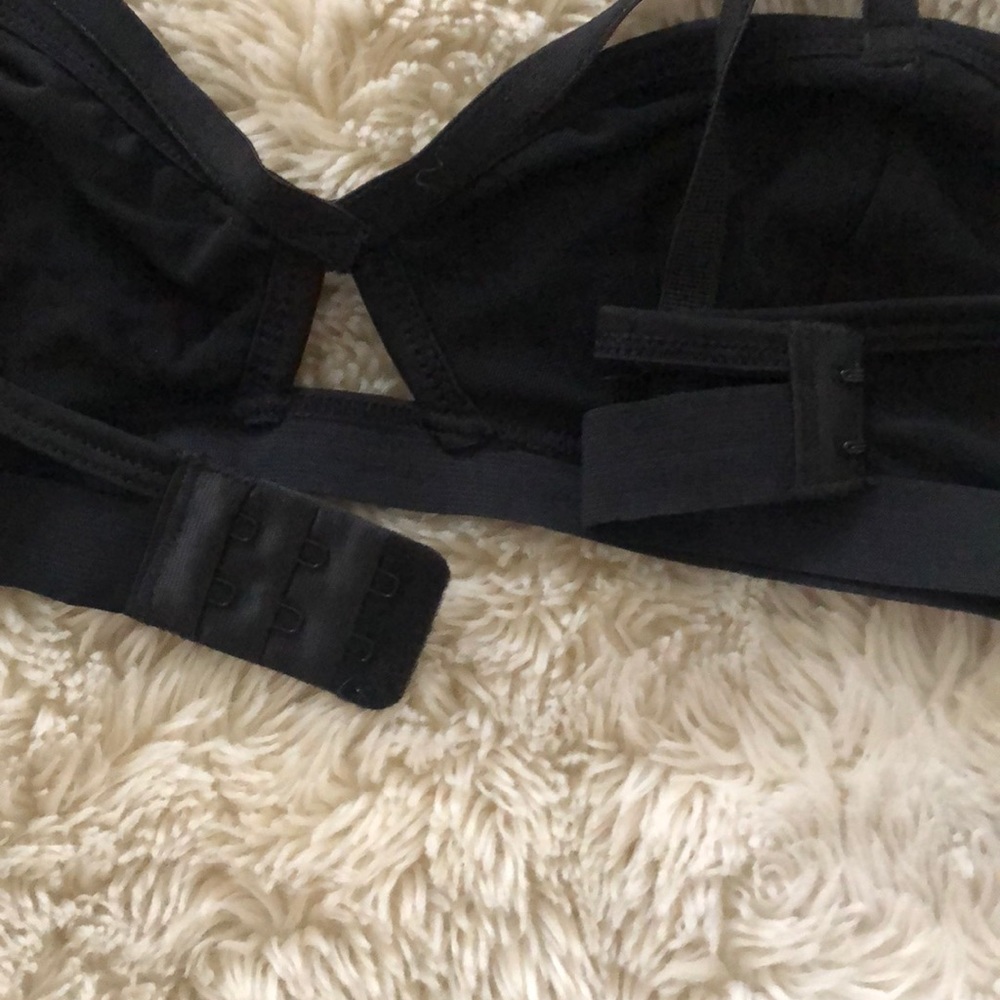 Sexy Black Cutout Bra - Picture 6 of 6